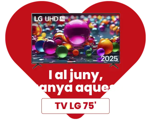 Al juny guanya aquesta TV LG 75'