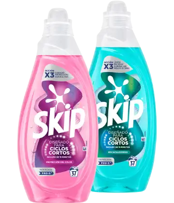 Productos Skip ciclos cortos