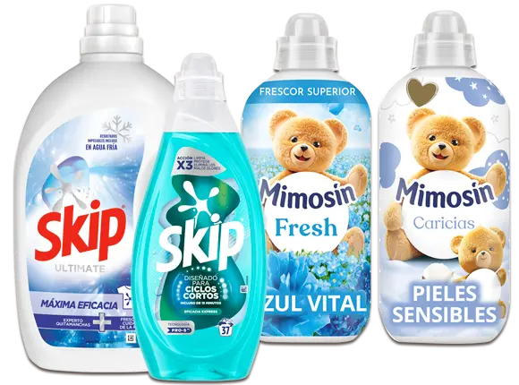 Productes Skip i Mimosín