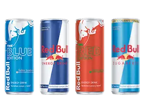 Red Bull produktuak