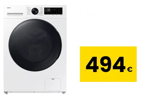 Samsung Lavadora secadora 9/6 Kg 1400 rpm