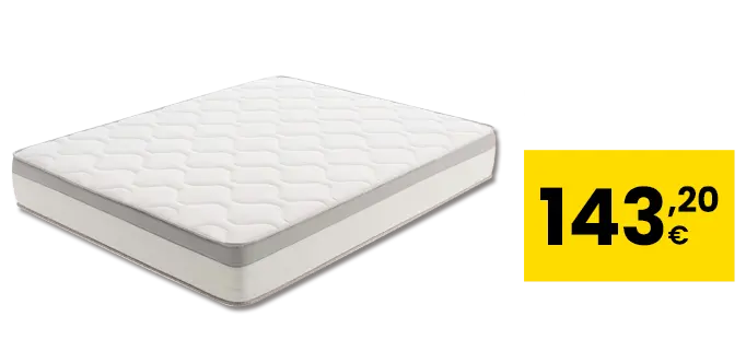 Moonia colchón Spring 22cm 90x190cm