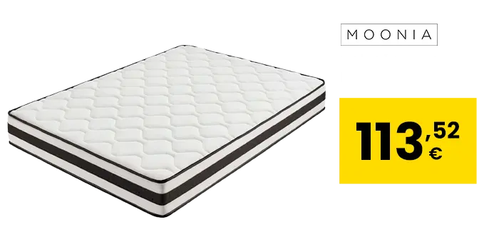 Moonia colchón SuperSoft Maxim 90x190cm