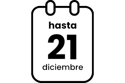 Hasta el 21 de diciembre de 2025
