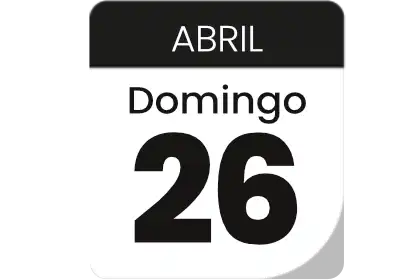 domingo 26 de abril