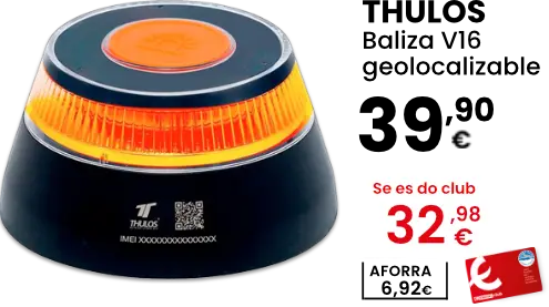 THULOS Baliza V16 geolocalizable