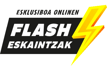 Igande honetan Flash Eskaintzak esklusiboa onlinen
