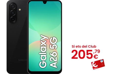 Galaxy A26 5G, Negro, 256 GB, 8 GB RAM , 6.7