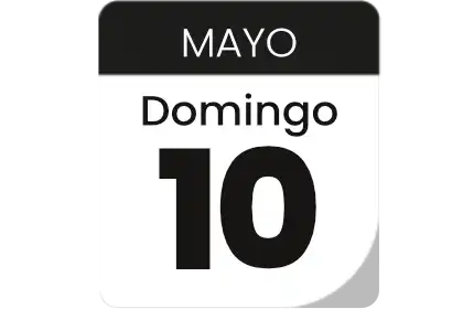 domingo 10 de mayo