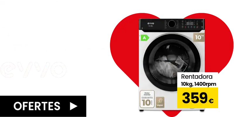 Fins al 30% en rentat Evvo