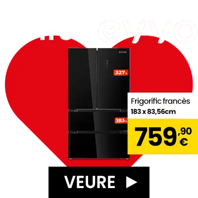 Fins a un 30% de descompte en fred EVVO