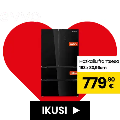 %30erainoko deskontua EVVO hotz-tresnetan