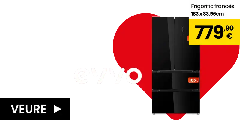 Fins a un 30% de descompte en fred EVVO
