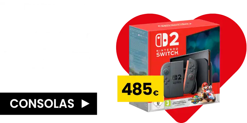 Nintendo Switch 2 negra + Mario Kart World