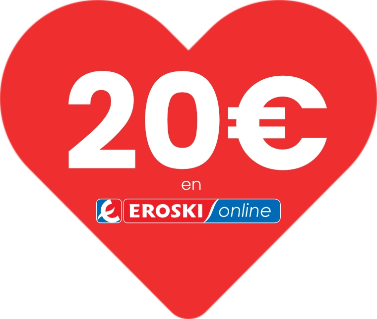 20€ en EROSKI online