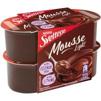 Mousse de chocolate SVELTESSE, pack 4x64 g