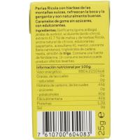 Perlas de limón-melisa sin azúcar RICOLA, caja 25 g