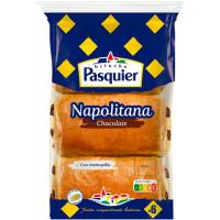 Napolitana de chocolate PASQUIER, 6 unid., paquete 270 g