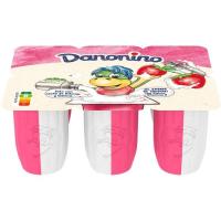 Danonino Duo Petit natural-fresa DANONE, pack 6x50 g