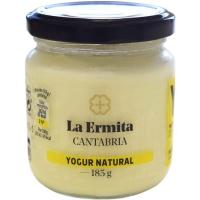Yogur natural LA ERMITA, tarro 185 g