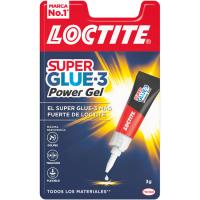 LOCTITE SUPER GLUE-3 power gel itsasgarria, tantarik ez, 3 g