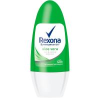Desodorante para mujer de aloe REXONA, roll on 50 ml 