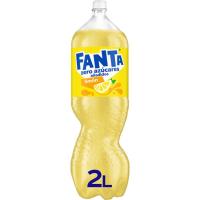 Refresco de limón FANTA Zero, botella 2 litros