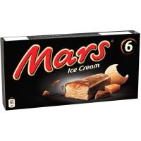 Barritas de helado MARS, 6 uds, caja 251 ml