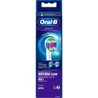 Recambio cepillo dental EB18-3 3D White ORAL-B, pack 3 uds