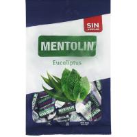Caramelos de eucaliptus sin azúcar MENTOLIN, bolsa 100 g