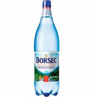 Agua mineral con gas BORSEC, botella 1,5 litros