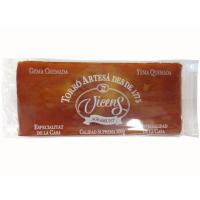 Turrón de crema quemada VICENS, tableta 300 g