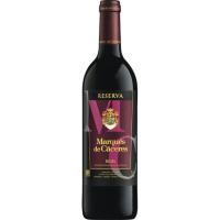 Vino Tinto Reserva Rioja MARQUÉS DE CÁCERES, botella 75 cl