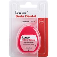 Seda dental con cera-fluor LACER, pack 1 ud