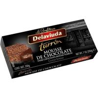 Praliné mousse de chocolate DELAVIUDA, caja 200 g