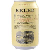 Cerveza KELER, lata 33 cl