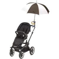 Sujeta paraguas universal DEKI Dry & Go, para coches de paseo, sillas ruedas 1 ud