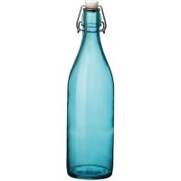 Botella vidrio azul, 1L