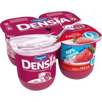 Postre 0% fresa Densia DANONE, pack 4x120 g