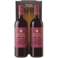 Vino Reserva D.O.C. Rioja MARQUÉS DE CACERES, pack 2x75 cl