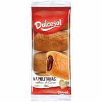 Napolitana de chocolate DULCESOL, 8 unid., paquete 320 g