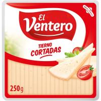 Cortaditas de queso EL VENTERO, cuña 250 g