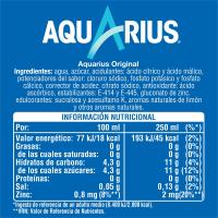 Bebida isotónica de limón AQUARIUS, pack 4x1,5 litros
