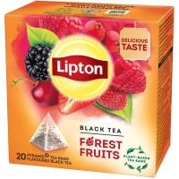 Té con frutas del bosque LIPTON, caja 20 sobres