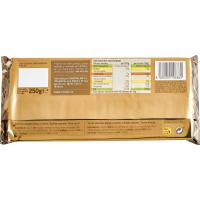 Turrón de chocolate blanco EROSKI, tableta 250 g