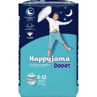 Bragapañal niño Talla 8 DODOT Happyjama, paquete 13 uds