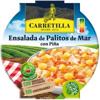 Ensalada de palitos de cangrejo-piña CARRETILLA, bol 220 g