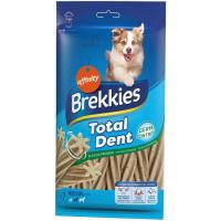 Snack Total Dent para perro mediano BREKKIES, paquete 180 g