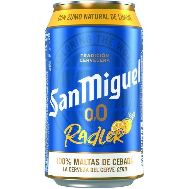precios Cerveza 0,0 Radler San Miguel, Lata 33 Cl en Eroski