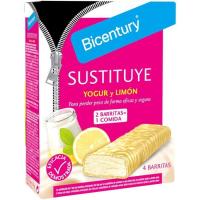 Barrita de yogur-limón SUSTITUYE, caja 128 g